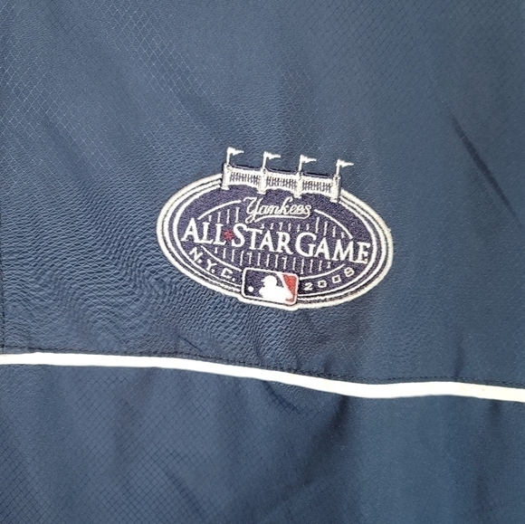 ANTIGUA NAVY YANKEES ALL STAR GAME 2008 WINDBREAKER, SZ LARGE - Picture 5 of 8